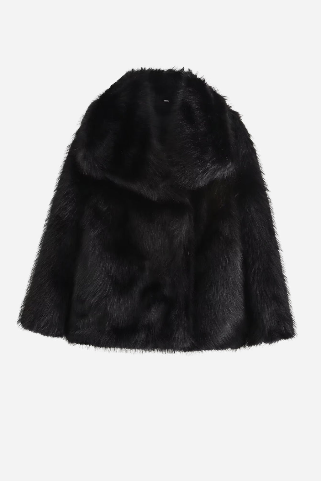 Veste en fourrure Noir